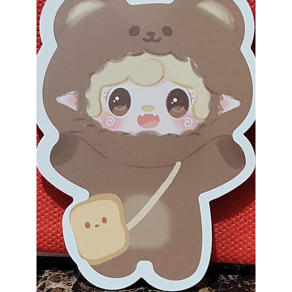 Yooki Take a Bite of Bear Series Plush Box Plush Pendant Cookie Bear Character.